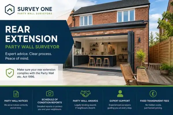 How we can create a party wall agreement for your rear extension Manchester